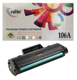 HP 106A Black Laser Toner Cartridge High Page Yield - Compatible - Nlite Brand
